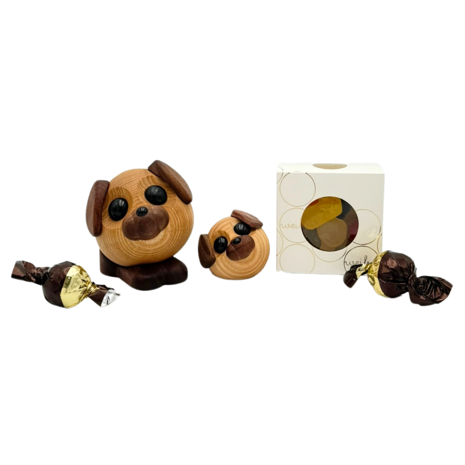 Gavebox | Fablewood Buddy og Molly med vingummi