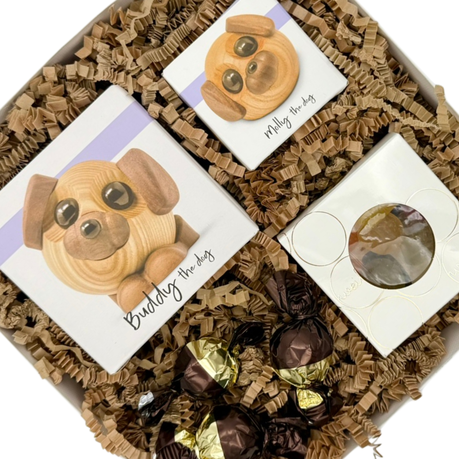 Gavebox | Fablewood Buddy og Molly med vingummi