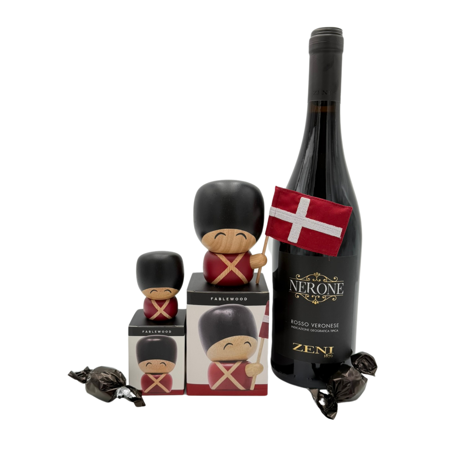 Gavebox | Fablewood lille Gardersæt med vin eller bobler