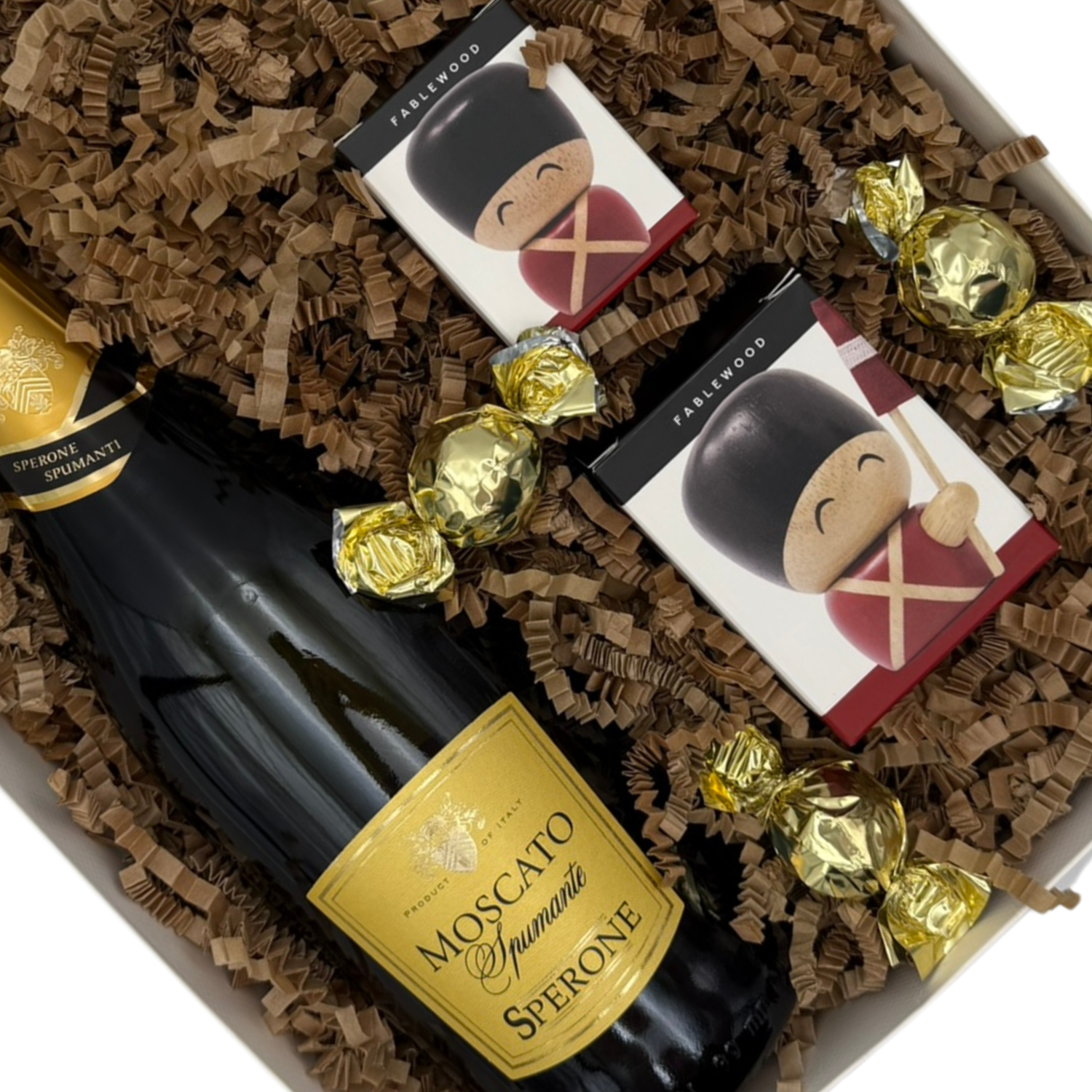 Gavebox | Fablewood stor gardersæt med vin eller bobler