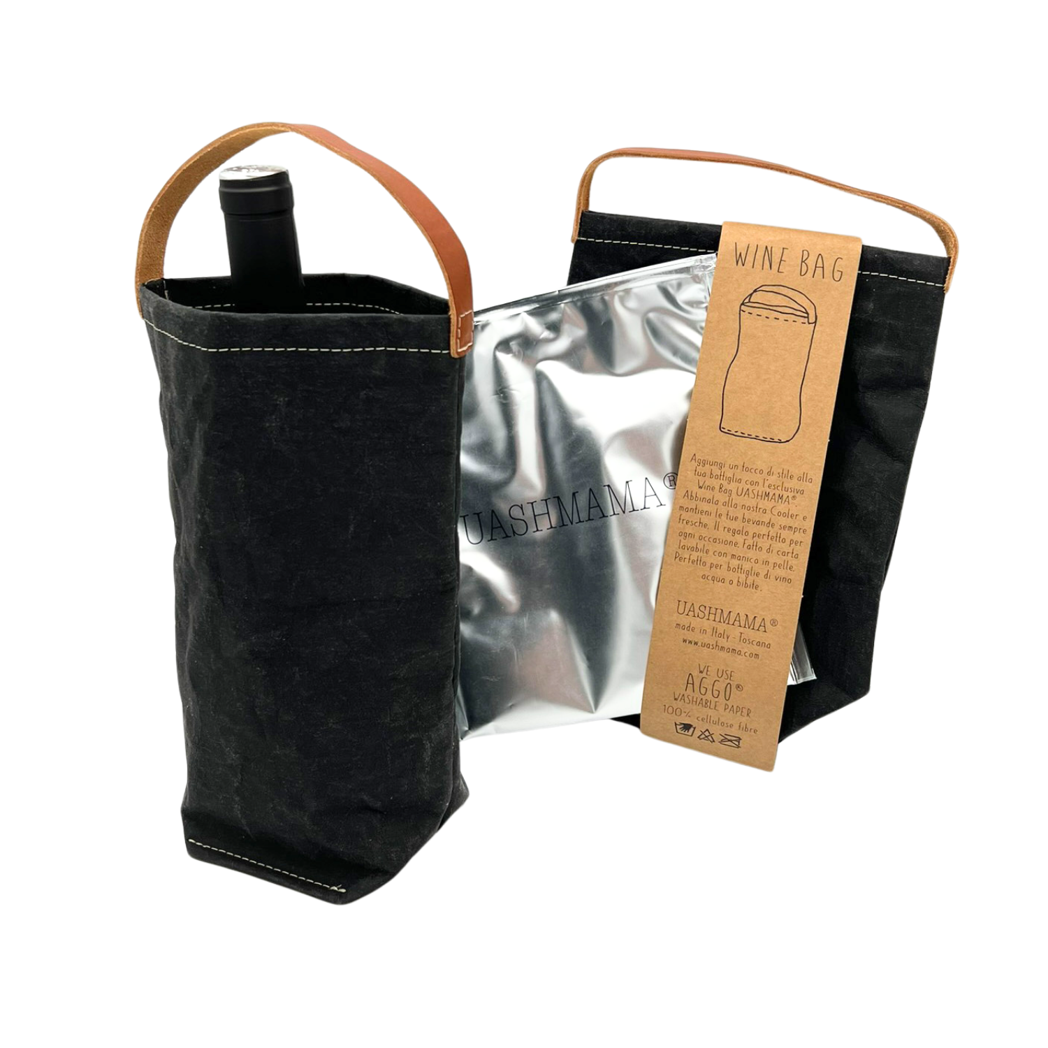 UASHMAMA | Wine Paperbag med Køleelement