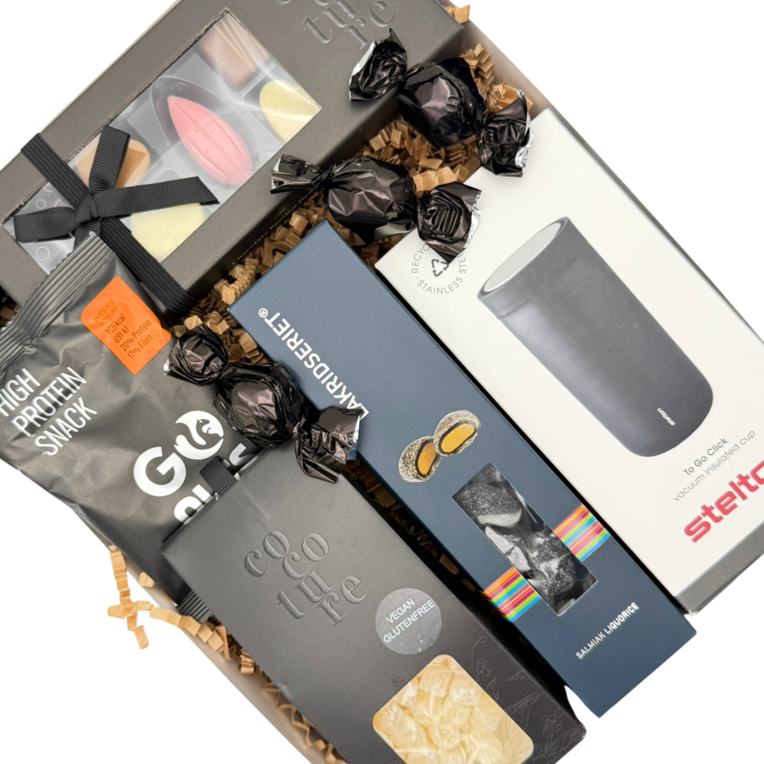 Gavebox | Stelton Click termokop med lækkerier