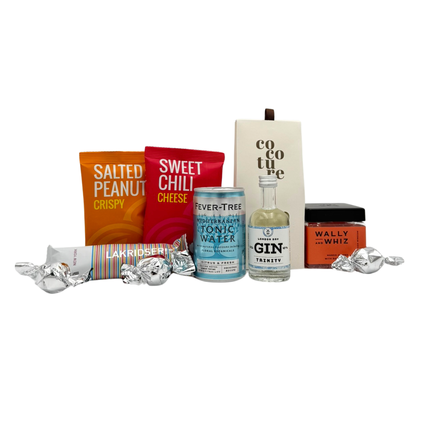 Gavebox | Gin og tonic med snacks