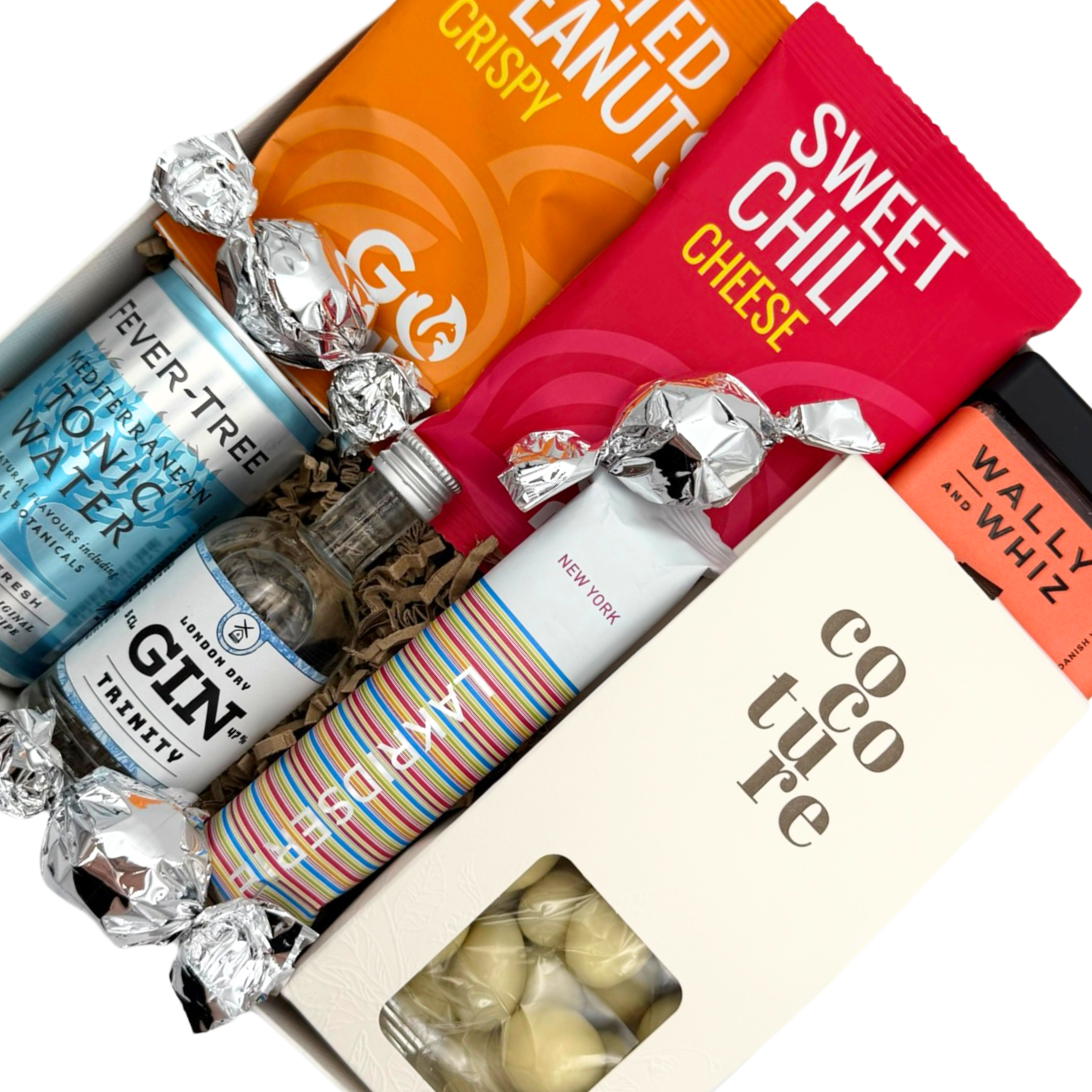 Gavebox | Gin og tonic med snacks