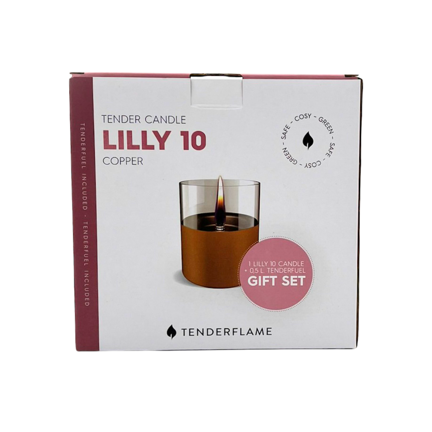 TenderFlame | Lilly 10 Giftset Kobber