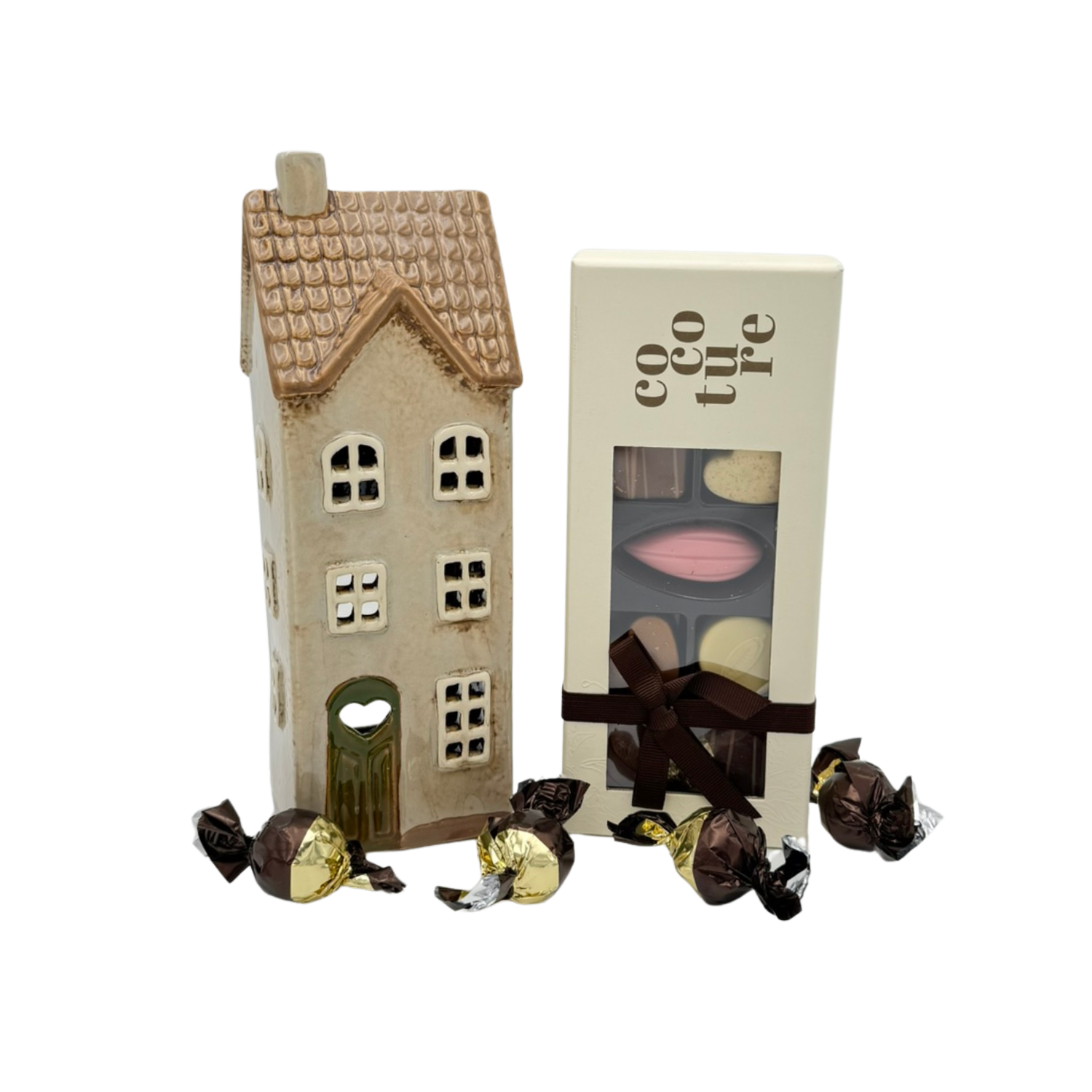 Gavebox | Beige lyshus