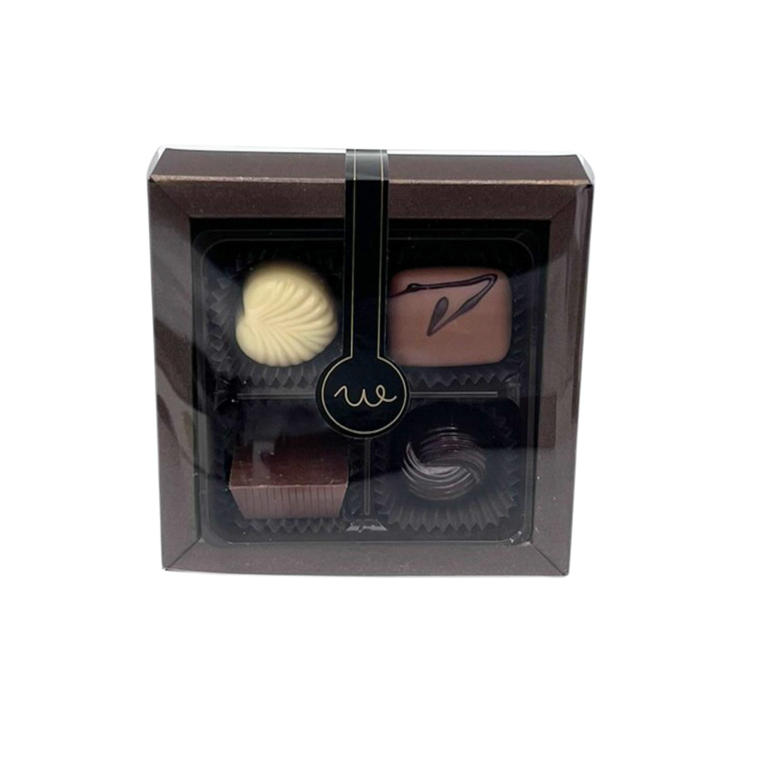 Weibel | Fyldte chokolader 4 stk.